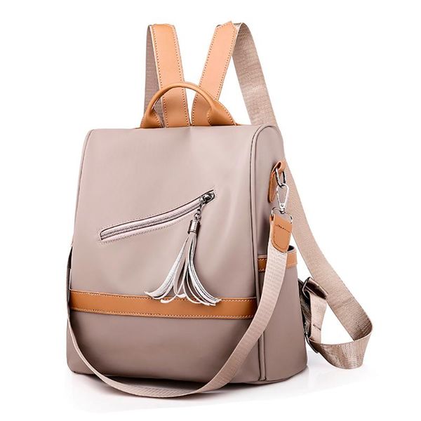 anti theft oxford shoulder backpacks women backpack large capacity zipper rucksack 2020 girls casual tassel mochila
anti theft oxford shoulder backpacks women backpack large capacity zipper rucksack 2020 girls casual tassel mochila