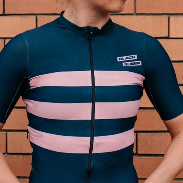black sheep cycling jersey team women 2020 new green strip bicycle wear outdoor bike jersey female breathing shirt, Black;red
black sheep cycling jersey team women 2020 new green strip bicycle wear outdoor bike jersey female breathing shirt, Black;red