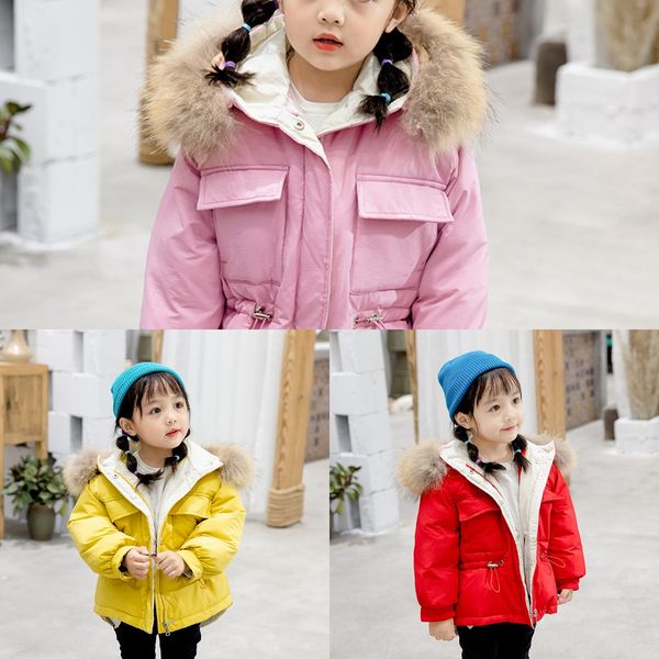 down jacket medium and long 2019 girls thickened wear coat fashion down jacket children's children's coat, Blue;gray
down jacket medium and long 2019 girls thickened wear coat fashion down jacket children's children's coat, Blue;gray