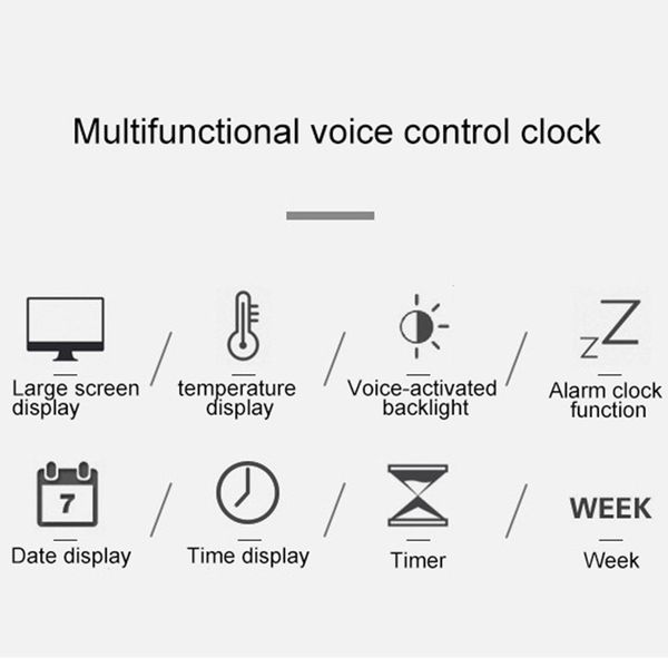desk digital alarm clock sound control backlight 12/24 h snooze 8 alarm ringtones for childrens student bedrooms bedside
desk digital alarm clock sound control backlight 12/24 h snooze 8 alarm ringtones for childrens student bedrooms bedside