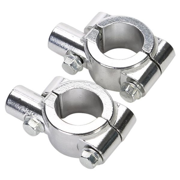 2pcs universal motorcycle handlebar mirror mount 22mm 7/8" aluminum alloy moto handle bar mirror bracket holder
2pcs universal motorcycle handlebar mirror mount 22mm 7/8" aluminum alloy moto handle bar mirror bracket holder