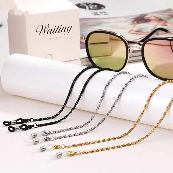 10pcs/lot retro 79cm stainless steel glasses clavicle chains long sunglasses lanyard strap necklace reading glasses ropes non-slip
10pcs/lot retro 79cm stainless steel glasses clavicle chains long sunglasses lanyard strap necklace reading glasses ropes non-slip