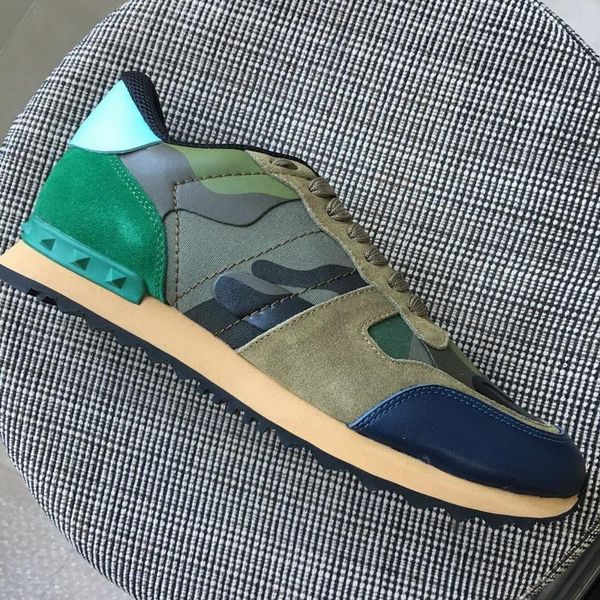 2020 новых женщин зеленый замша с камуфляж кожа холст лоскутное low top sneakers, дизайнерская марка заклепки повседневная обувь 38-45, Black
2020 новых женщин зеленый замша с камуфляж кожа холст лоскутное low top sneakers, дизайнерская марка заклепки повседневная обувь 38-45, Black