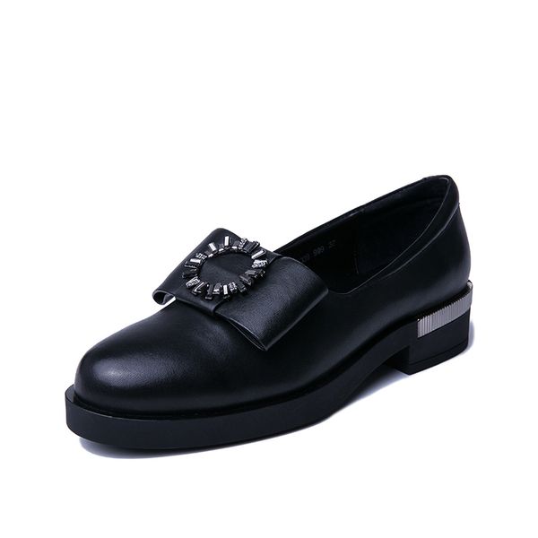 New Women Thick bottom shoes Natural Leather Round Toe Comfortable Shoes Fashion Free shipping, Black
New Women Thick bottom shoes Natural Leather Round Toe Comfortable Shoes Fashion Free shipping, Black