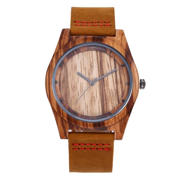 водонепроницаемые часы из кожи зебры с нейтральной кожаной указкой из дерева зебры, Slivery;brown
водонепроницаемые часы из кожи зебры с нейтральной кожаной указкой из дерева зебры, Slivery;brown