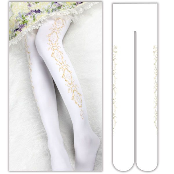 branded constellation light and vines printed lolita pantyhose 120d velvet tights by yidhra, Black;white
branded constellation light and vines printed lolita pantyhose 120d velvet tights by yidhra, Black;white