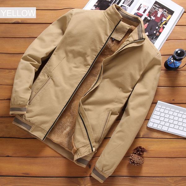 осень мужского бомбардировщика куртка casual male outwear флис толстой теплая ветровка куртка mens бейсбол пальто одежда, Black;brown
осень мужского бомбардировщика куртка casual male outwear флис толстой теплая ветровка куртка mens бейсбол пальто одежда, Black;brown
