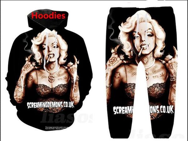 новые мужчины / женская marilyn monroe забавные 3d печати мода спортивные костюмы crewneck hip hop фуфайки и кальсоны 2 шт набор толстовки t, Gray
новые мужчины / женская marilyn monroe забавные 3d печати мода спортивные костюмы crewneck hip hop фуфайки и кальсоны 2 шт набор толстовки t, Gray