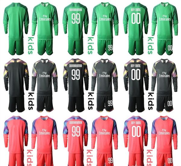 2019 2020 long sleeve kid youth g. donnarumma goalkeeper jerseys kids soccer sets #99 donnarumma #90 donnarumma boy kit children uniform, Black
2019 2020 long sleeve kid youth g. donnarumma goalkeeper jerseys kids soccer sets #99 donnarumma #90 donnarumma boy kit children uniform, Black