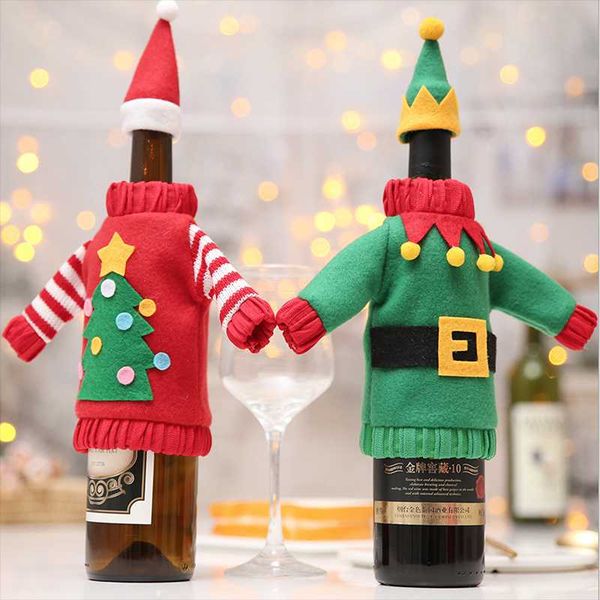 christmas wine bottle set holiday decoration champagne wine set explosion bottle decoration
christmas wine bottle set holiday decoration champagne wine set explosion bottle decoration