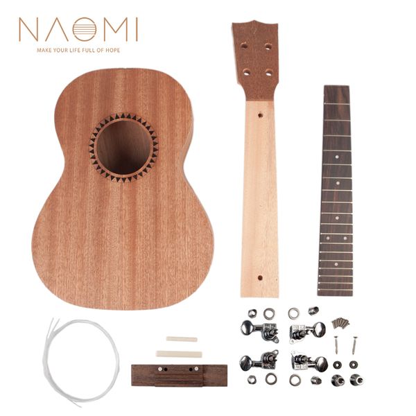 naomi diy ukulele 26in ukelele hawaii guitar diy kit sapele wood body rosewood fingerboard w/ pegs string bridge nut set
naomi diy ukulele 26in ukelele hawaii guitar diy kit sapele wood body rosewood fingerboard w/ pegs string bridge nut set