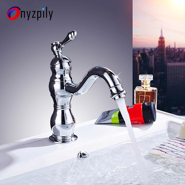 onyzpily chrome golden basin mixer bathroom faucets single handle single hole deck mounted cold&water sliver tap torneira
onyzpily chrome golden basin mixer bathroom faucets single handle single hole deck mounted cold&water sliver tap torneira