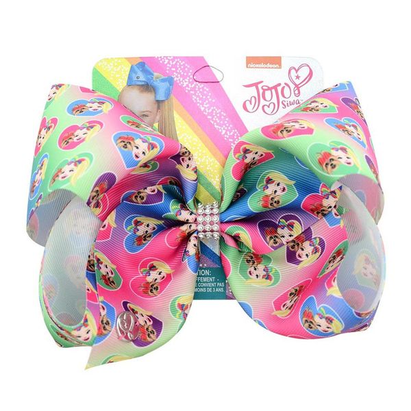 8" jojo bows hair clip cartoon large hair bow kids handmade ribbon doll fashion hair accessories for girl, Slivery;white
8" jojo bows hair clip cartoon large hair bow kids handmade ribbon doll fashion hair accessories for girl, Slivery;white