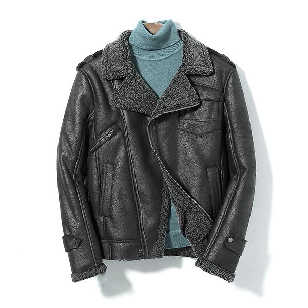 2019 winter overcoat suede-like suede lamb fur men's fashion thicken trench coat jacket men's casual coat men m-5xl, Black
2019 winter overcoat suede-like suede lamb fur men's fashion thicken trench coat jacket men's casual coat men m-5xl, Black