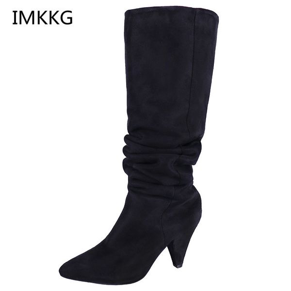 woman chaussure femme chunky high heels shoes women pumps winter knee-high boots gladiator ladies chaussure femme girls a686, Black
woman chaussure femme chunky high heels shoes women pumps winter knee-high boots gladiator ladies chaussure femme girls a686, Black