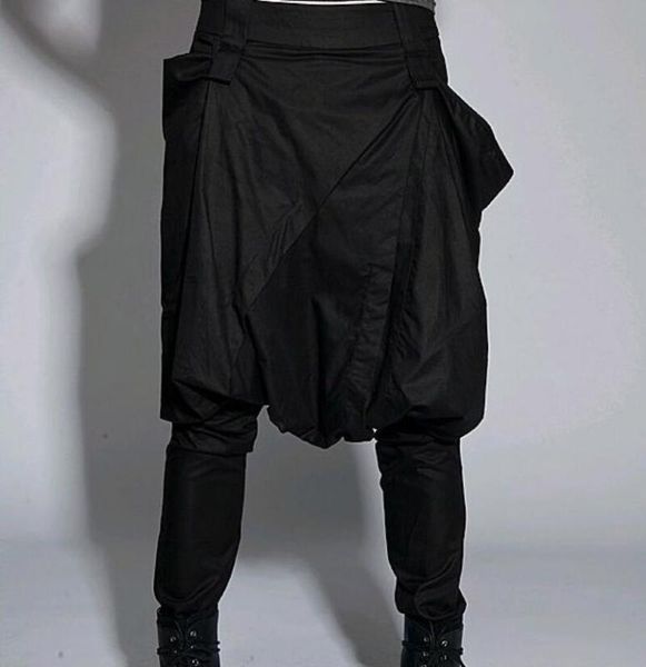 27-44 2017 new men's clothing hair stylist fashion knickers performance stage casual harem pants plus size singer costumes, Black
27-44 2017 new men's clothing hair stylist fashion knickers performance stage casual harem pants plus size singer costumes, Black