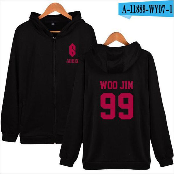 wholesale fashion ab6ix popular 99 digital printing hip hop street men and women cardigan zipper hooded sweater couple loose casual jacket, Black
wholesale fashion ab6ix popular 99 digital printing hip hop street men and women cardigan zipper hooded sweater couple loose casual jacket, Black