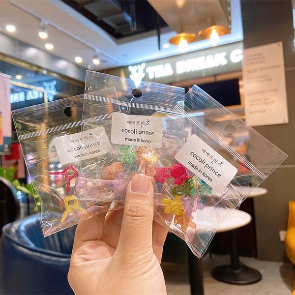 8 pcs new spring korean sweet girl candy color cartoon fruit flower hair fashion children simple hairpins hair accessories, Slivery;white
8 pcs new spring korean sweet girl candy color cartoon fruit flower hair fashion children simple hairpins hair accessories, Slivery;white