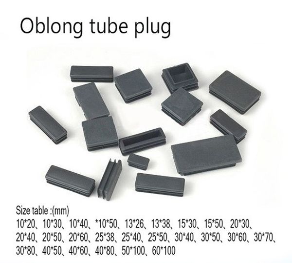 20*30 40 50 60 80mm oblong rectangle plastic feet tube plug,blanking tube insert ending square feet cap furniture
20*30 40 50 60 80mm oblong rectangle plastic feet tube plug,blanking tube insert ending square feet cap furniture