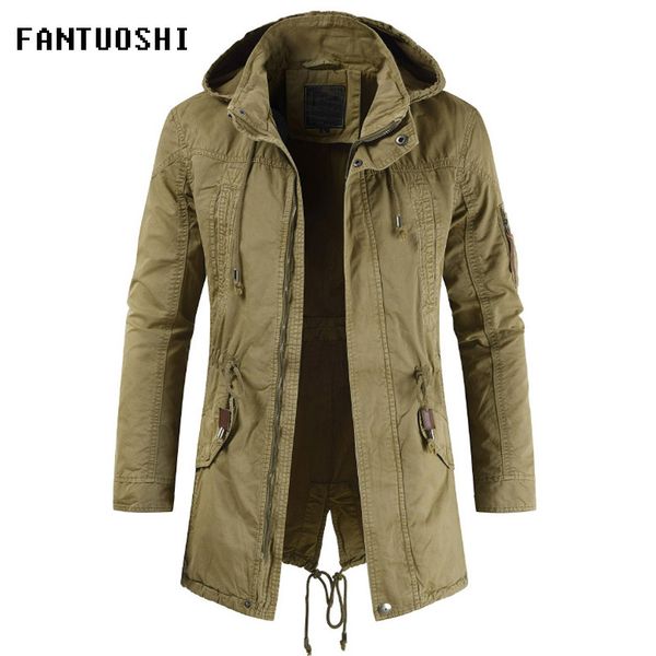 jacket male hooded coat 2019 new fashion men slim casual cotton long sleeve zip coat detachable hood jacket for men size xxl, Black;brown
jacket male hooded coat 2019 new fashion men slim casual cotton long sleeve zip coat detachable hood jacket for men size xxl, Black;brown