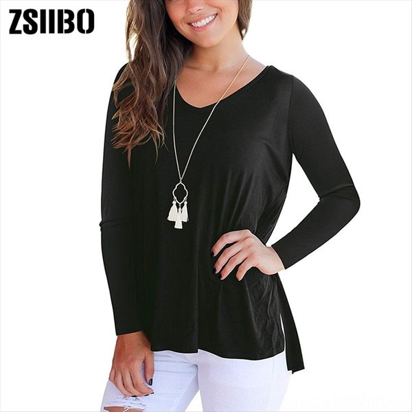 2019 short-seeved split plain ong casual 2019 short-seeved t-shirt split plain ong t-shirt casual top, White
2019 short-seeved split plain ong casual 2019 short-seeved t-shirt split plain ong t-shirt casual top, White