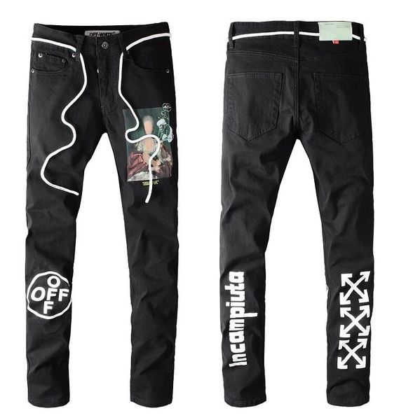 2020sell fashion brand design summer men's denim skinny biker jean embroidery pants holes jeans button mens long pants a23, Blue
2020sell fashion brand design summer men's denim skinny biker jean embroidery pants holes jeans button mens long pants a23, Blue