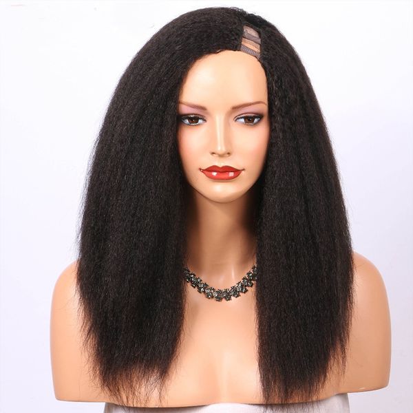 1*3 left opening u part wig for black women kinky straight brazilian virgin upart human hair wigs 9a, Black;brown
1*3 left opening u part wig for black women kinky straight brazilian virgin upart human hair wigs 9a, Black;brown