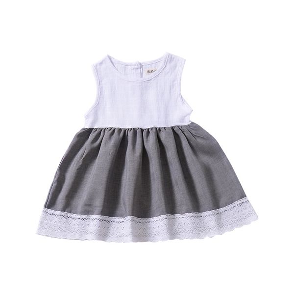 european and american casual children's dresses summer new girls pleated dress sleeveless lace asymmetrical children's vest, Red;yellow
european and american casual children's dresses summer new girls pleated dress sleeveless lace asymmetrical children's vest, Red;yellow