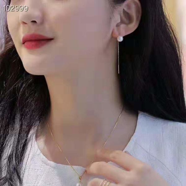fidelity natural 6.5-7mm pearls 18k yellow gold drop earrings simple elegant fine jewelry for womem wedding natural gemstone, Golden;silver
fidelity natural 6.5-7mm pearls 18k yellow gold drop earrings simple elegant fine jewelry for womem wedding natural gemstone, Golden;silver