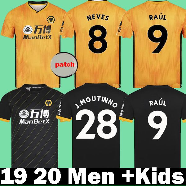 19 20 kids raul neves wolves soccer jerseys kits 2019 202 camiseta futbol wolverhampt wanderers moutinho child boys maillot football shirts, Black
19 20 kids raul neves wolves soccer jerseys kits 2019 202 camiseta futbol wolverhampt wanderers moutinho child boys maillot football shirts, Black