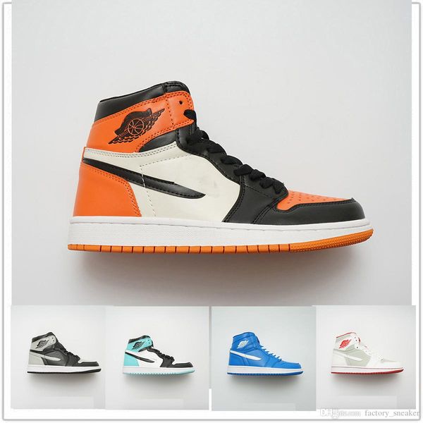 2018 New Top 3 AJ 1 Retro OG High Mid Basketball Shoes Black Toe Storm Blue Banned Space Jam Flight Size US5.5-13
2018 New Top 3 AJ 1 Retro OG High Mid Basketball Shoes Black Toe Storm Blue Banned Space Jam Flight Size US5.5-13
