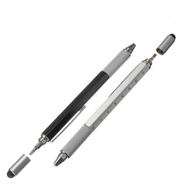1pc 6 in 1 touch ballpoint stylus pen with spirit level ruler screwdriver tool office school supplies gifts
1pc 6 in 1 touch ballpoint stylus pen with spirit level ruler screwdriver tool office school supplies gifts