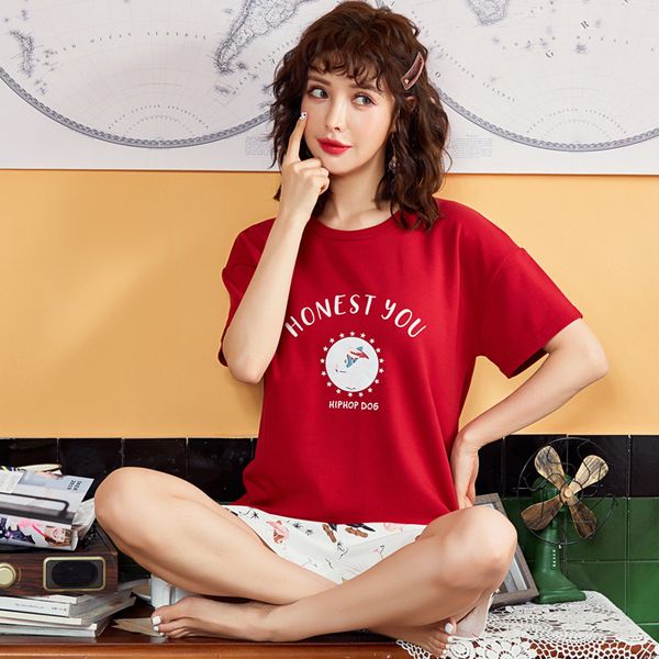 корейский хлопок пижамы женщин два набора короткие рукава pijama mujer свежее прекрасный студент лета хлопка домашней одежды красный пижамы, Blue;gray
корейский хлопок пижамы женщин два набора короткие рукава pijama mujer свежее прекрасный студент лета хлопка домашней одежды красный пижамы, Blue;gray