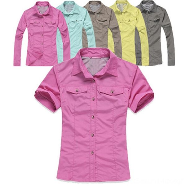 2020 new women summer removable fishing shirt sport quick dry removable shirts outdoor wear athletic & outdoor apparel breathable uv hiking, Blue;black
2020 new women summer removable fishing shirt sport quick dry removable shirts outdoor wear athletic & outdoor apparel breathable uv hiking, Blue;black