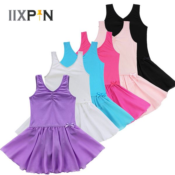 iixpin little girls ballet dress ballerina stage dance wear sleeveless shiny dancer leotard ballet dance dress for girls leotard, Black;red
iixpin little girls ballet dress ballerina stage dance wear sleeveless shiny dancer leotard ballet dance dress for girls leotard, Black;red