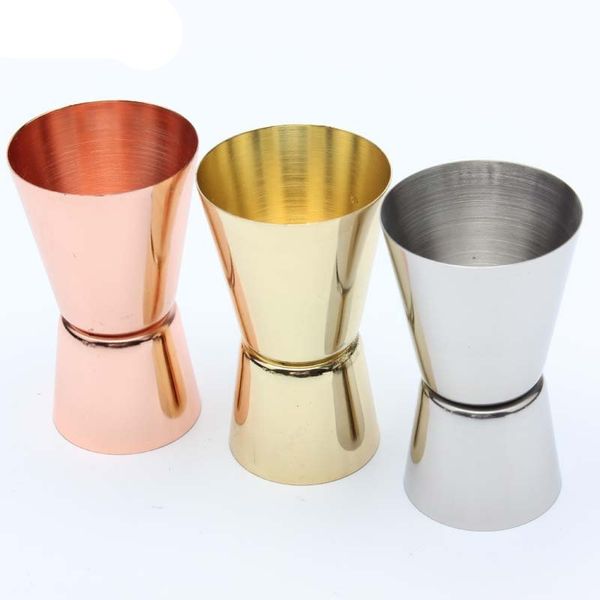 jigger stainless steel gold plated double head ounce bottle metal liquor measuring cup 15/30ml muti colors bar counter 4 5mc c2
jigger stainless steel gold plated double head ounce bottle metal liquor measuring cup 15/30ml muti colors bar counter 4 5mc c2