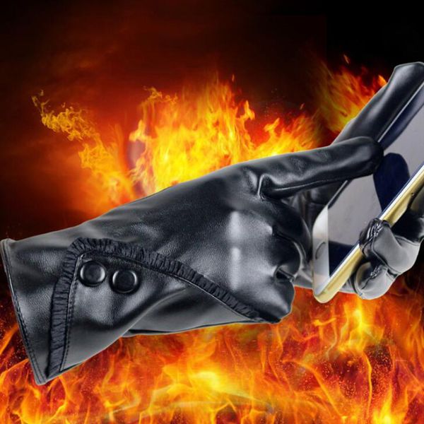 female touch screen short leather cycling gloves women fashion elegant winter plus velvet thicker plush warm driving gloves l79, Blue;gray
female touch screen short leather cycling gloves women fashion elegant winter plus velvet thicker plush warm driving gloves l79, Blue;gray
