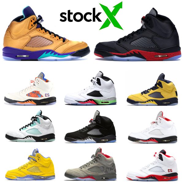 stock x jumpman 5 5s men basketball shoes bred oil grey fresh prince black metallic red mens trainer fashion sports sneakers
stock x jumpman 5 5s men basketball shoes bred oil grey fresh prince black metallic red mens trainer fashion sports sneakers
