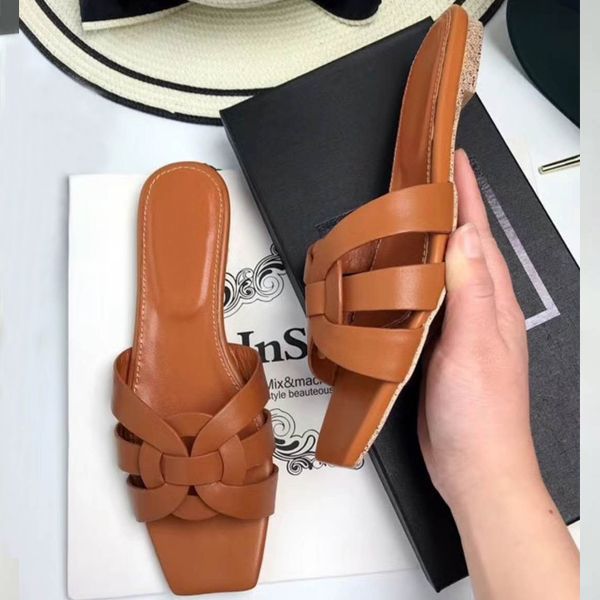 women slippers designer shoes woman smooth genuine leather sandals female slides summer beach tribute flats, Black
women slippers designer shoes woman smooth genuine leather sandals female slides summer beach tribute flats, Black