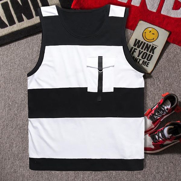 add fertilizer to increase vest summer influx of fat nutty large yards solid color simple round neck t-shirt sleeveless body, White;black
add fertilizer to increase vest summer influx of fat nutty large yards solid color simple round neck t-shirt sleeveless body, White;black