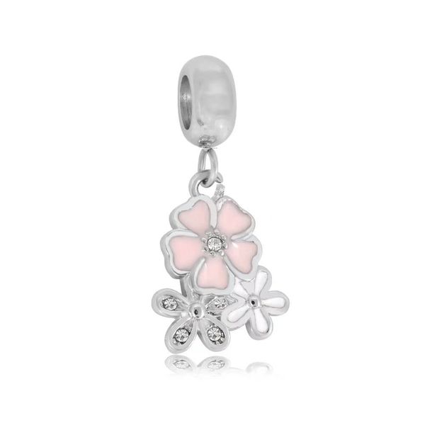 a bunch of flowers shape charms for men and women pink peach blossom fit bracelet & necklace elegant jewelry, Bronze;silver
a bunch of flowers shape charms for men and women pink peach blossom fit bracelet & necklace elegant jewelry, Bronze;silver