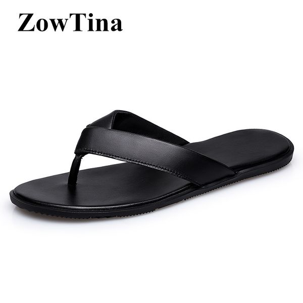 slippers black real leather men flats fashion design beach flip flops shoes for man summer sandalias masculino male slides
slippers black real leather men flats fashion design beach flip flops shoes for man summer sandalias masculino male slides
