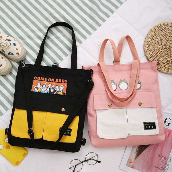 women backpack 2020 new fashion cartoon printing female cute canvas shoulder bags soft girls student backpacks school bags
women backpack 2020 new fashion cartoon printing female cute canvas shoulder bags soft girls student backpacks school bags