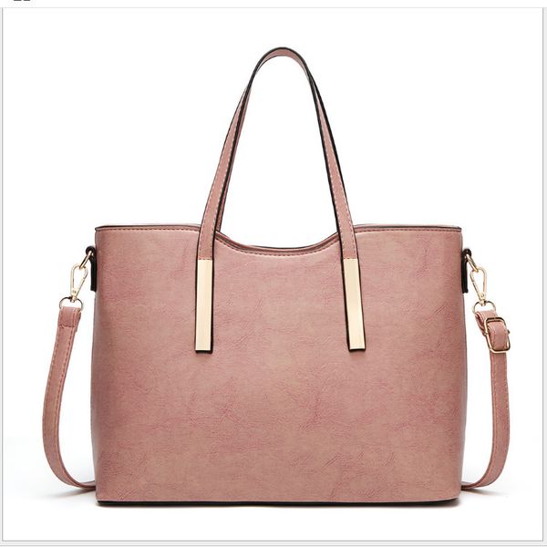 sdn new european and american ladies shoulder bags, large capacity oil leather handbags, solid color messenger bags, handbags
sdn new european and american ladies shoulder bags, large capacity oil leather handbags, solid color messenger bags, handbags