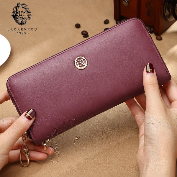 laorentou brand lady wallet simple & stylish women zipper purse women split leather retro wallets new fashion clutch wallets, Red;black
laorentou brand lady wallet simple & stylish women zipper purse women split leather retro wallets new fashion clutch wallets, Red;black