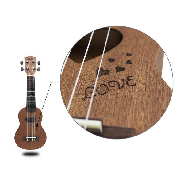 17inch ukulele 4 string hawaiian guitar with storage bag novelty gift for girls girlfriend coffee color
17inch ukulele 4 string hawaiian guitar with storage bag novelty gift for girls girlfriend coffee color