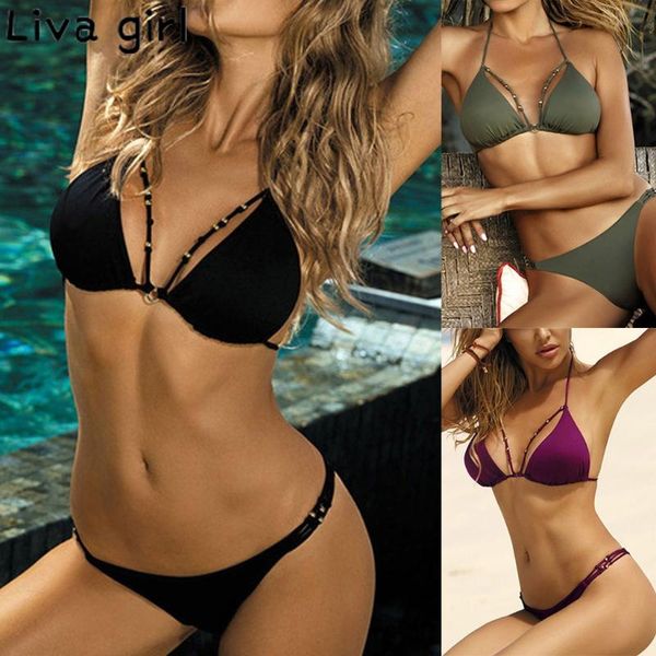 liva girl solid bikinis push up padded swimsuit bandeau swimwear halter monokini bathing suit brazilian biquini beachwear
liva girl solid bikinis push up padded swimsuit bandeau swimwear halter monokini bathing suit brazilian biquini beachwear