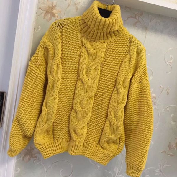 lapel twist pure color pullover sweater women's short loose thick knitted sweater turtleneck dress women cotton acrylic, White;black
lapel twist pure color pullover sweater women's short loose thick knitted sweater turtleneck dress women cotton acrylic, White;black