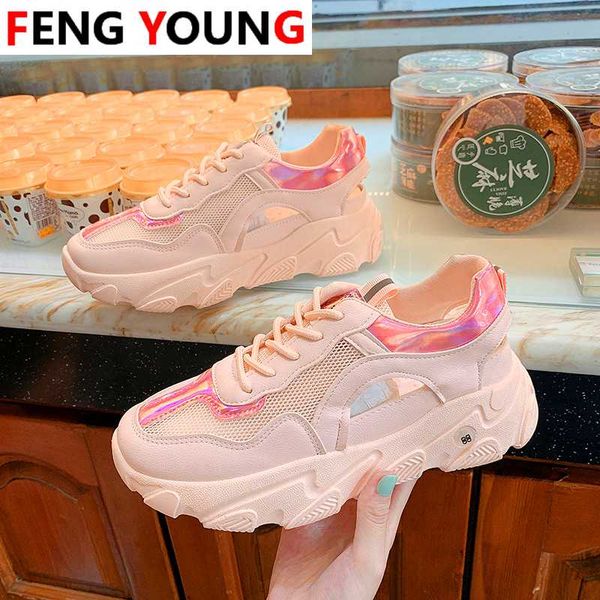 women shoes for woman pink mesh breathable designers fashion lace platform sandals chunky wedge up gladiator sandal 5cm, Black
women shoes for woman pink mesh breathable designers fashion lace platform sandals chunky wedge up gladiator sandal 5cm, Black