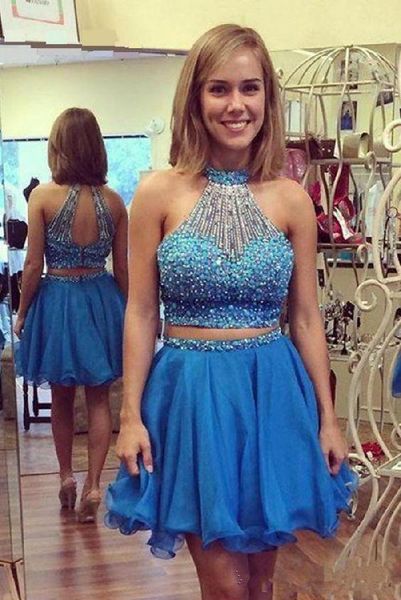 New Arrival Mini Short Two Pieces Sexy Blue Prom Homecoming Dresses A Line Beaded Women Wear Special Occasion Party Dress Plus Size Z58
New Arrival Mini Short Two Pieces Sexy Blue Prom Homecoming Dresses A Line Beaded Women Wear Special Occasion Party Dress Plus Size Z58